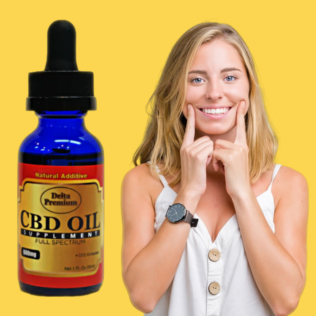 CBD Oil Tincture Oil 600mg Broad Spectrum CBD 30ml bottle