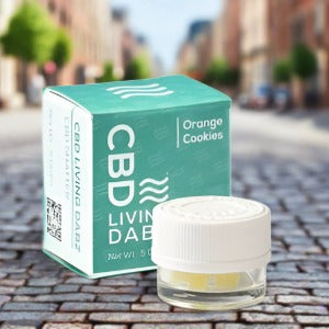 CBD LIVING DABZ | Orange Cookies