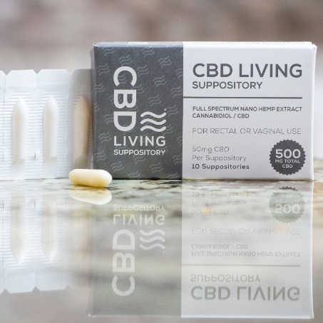 CBD living Suppository