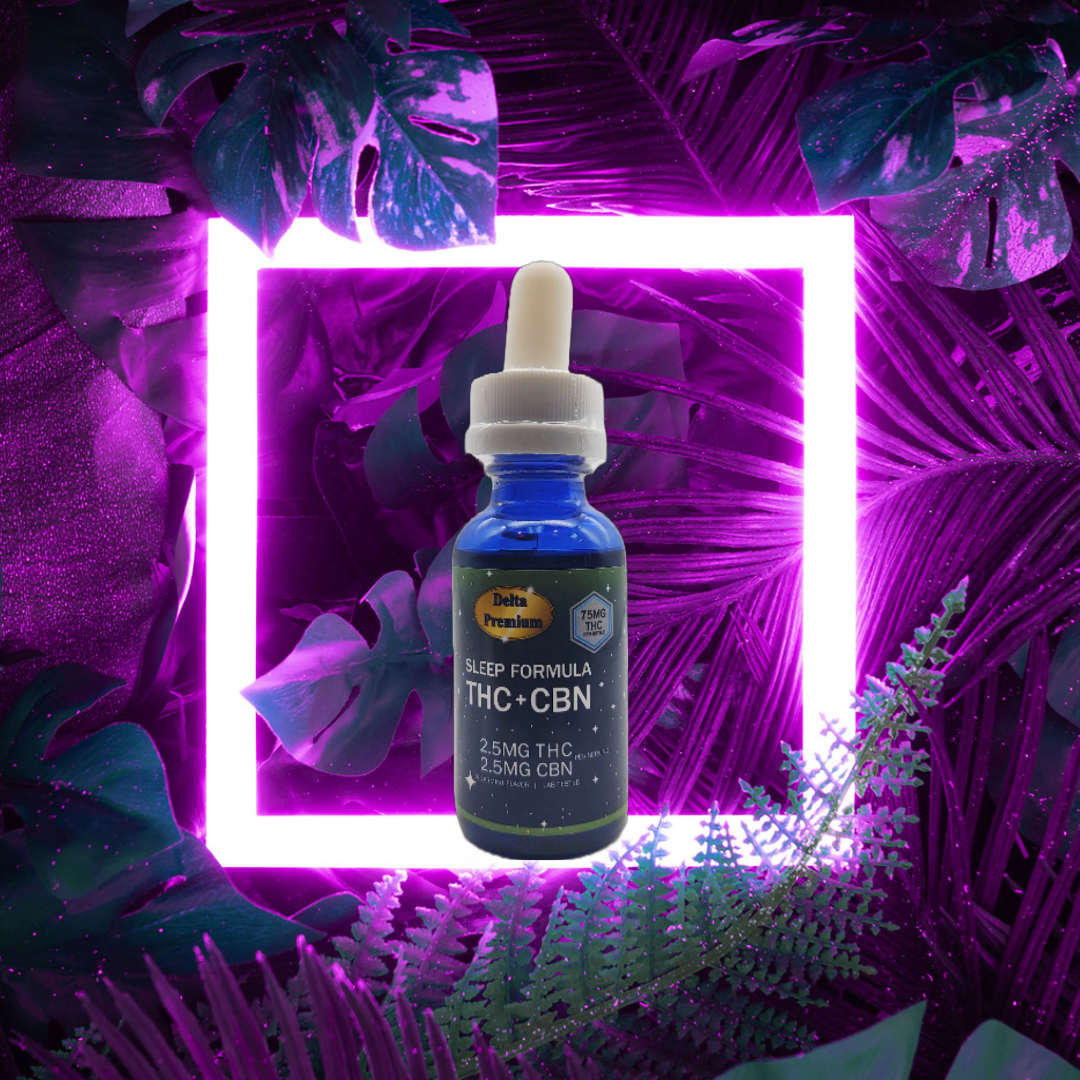 CBN THC Extra Strength Sleep Formula 75mg Delta Premium CBD