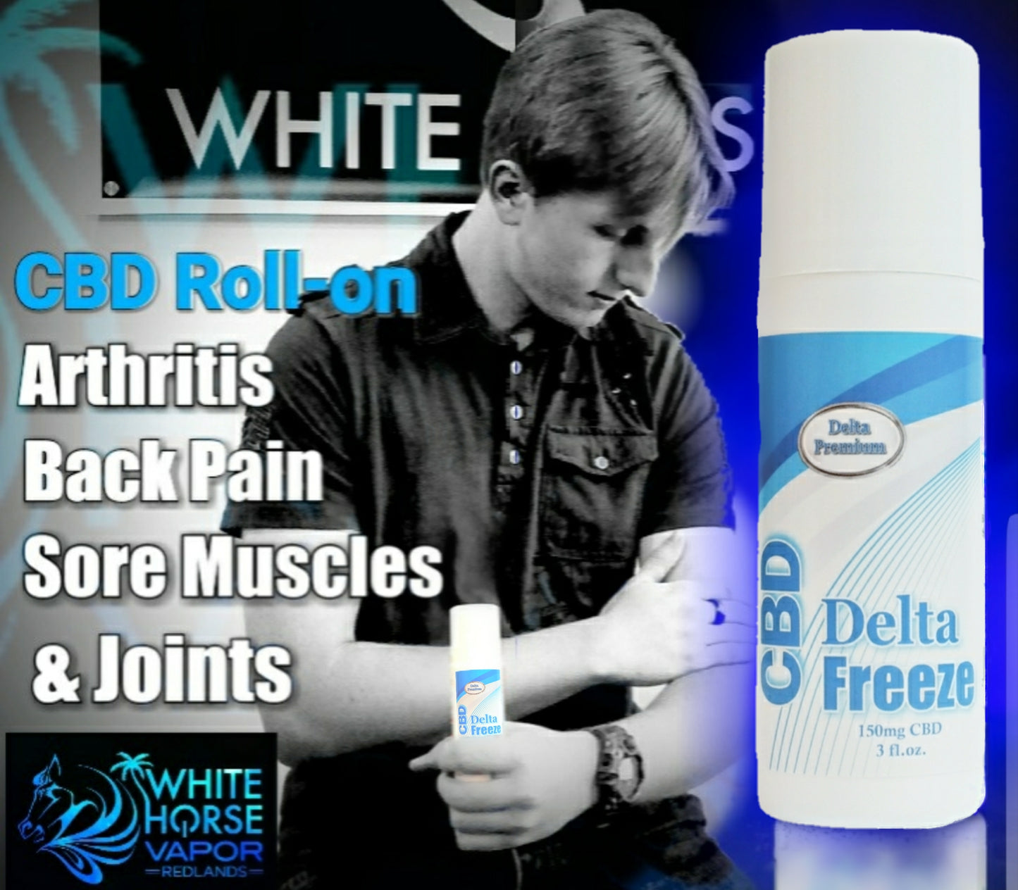 CBD Roll-On Relief - 500mg Topical for Pain and Discomfort