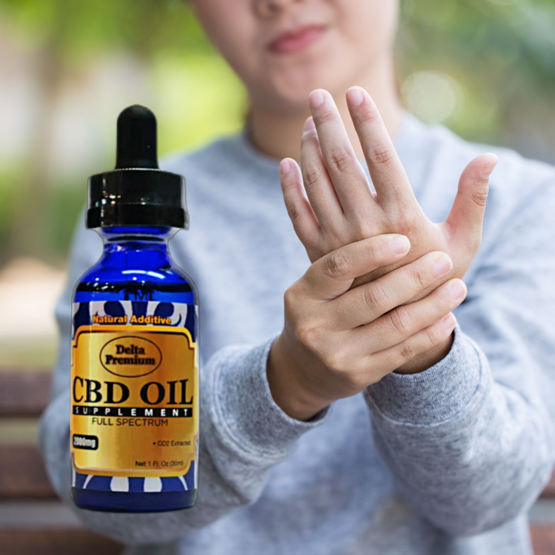 CBD Oil Tincture Oil 2000mg Broad spectrum CBD 30ml bottle
