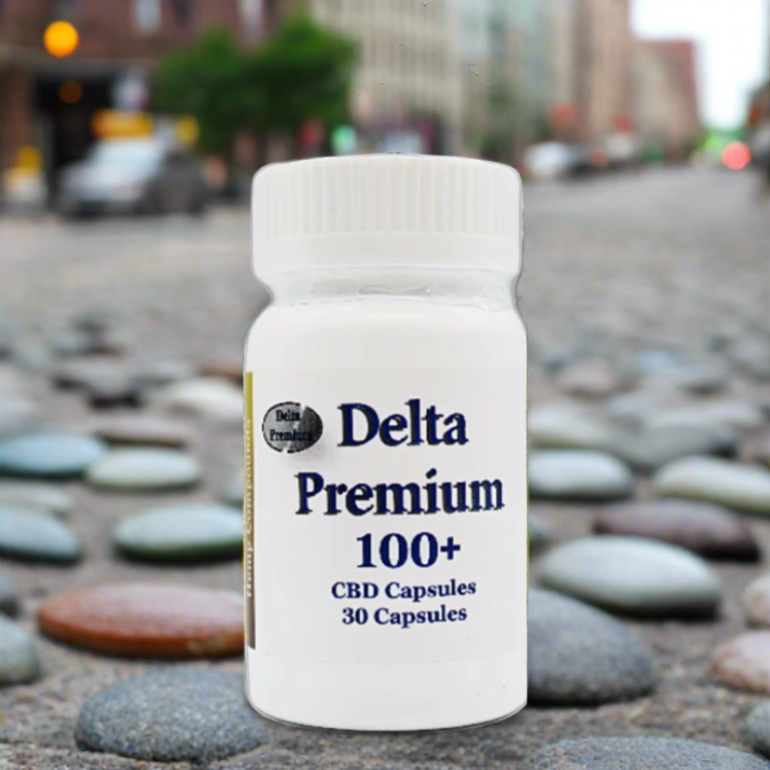 CBD Gel Capsules Premium 100mg - 30 Count, Broad Spectrum Relief ON SALE!