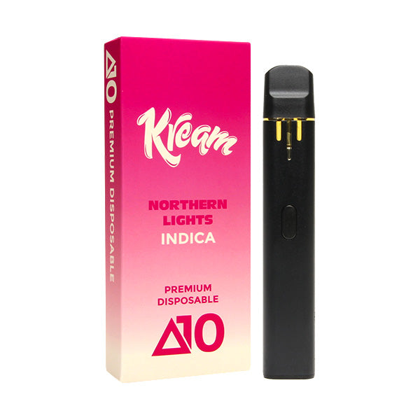 Kream Delta 10 Disposable vape sativa Indica hybrid