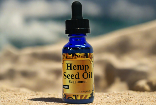 Nature's Balanced Omega Oil | Cold-Pressed Hemp Seed Oil 1500mg