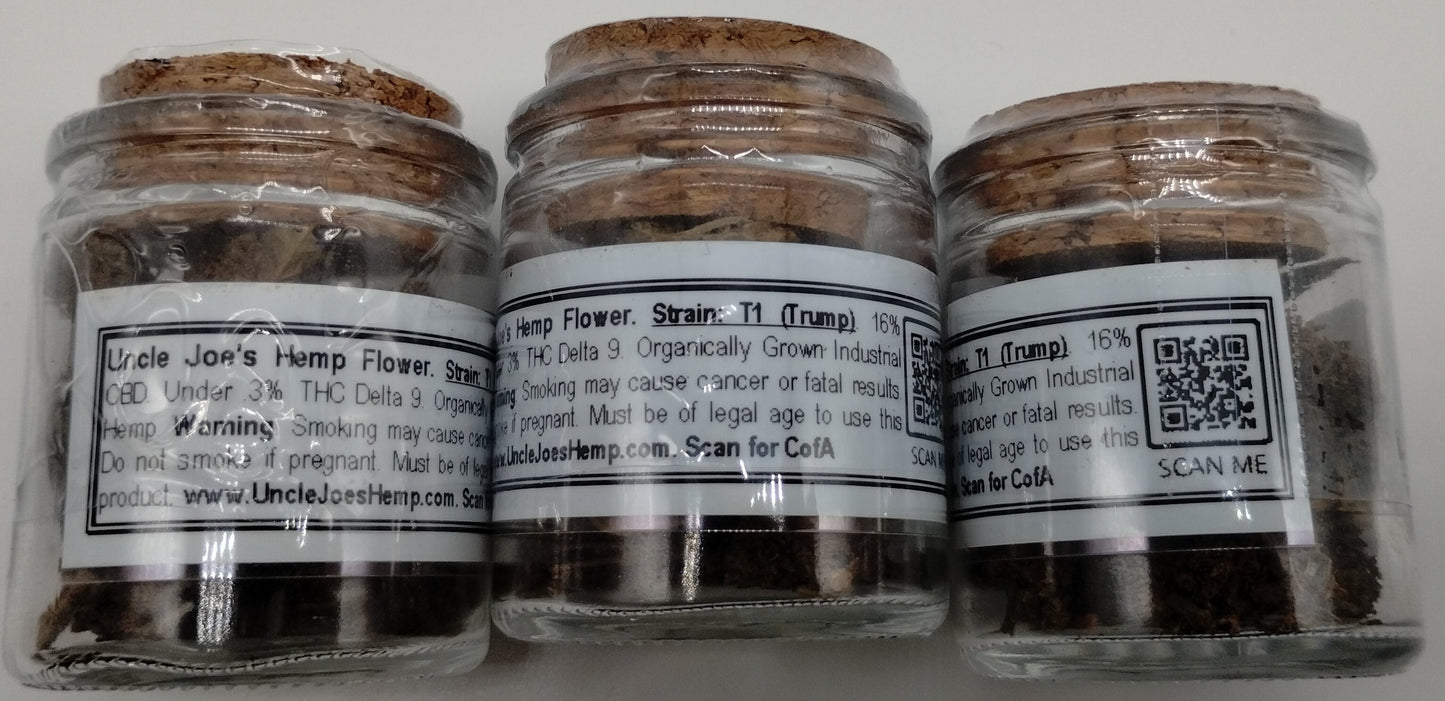 Uncles Joes CBD flower bud 1 gram