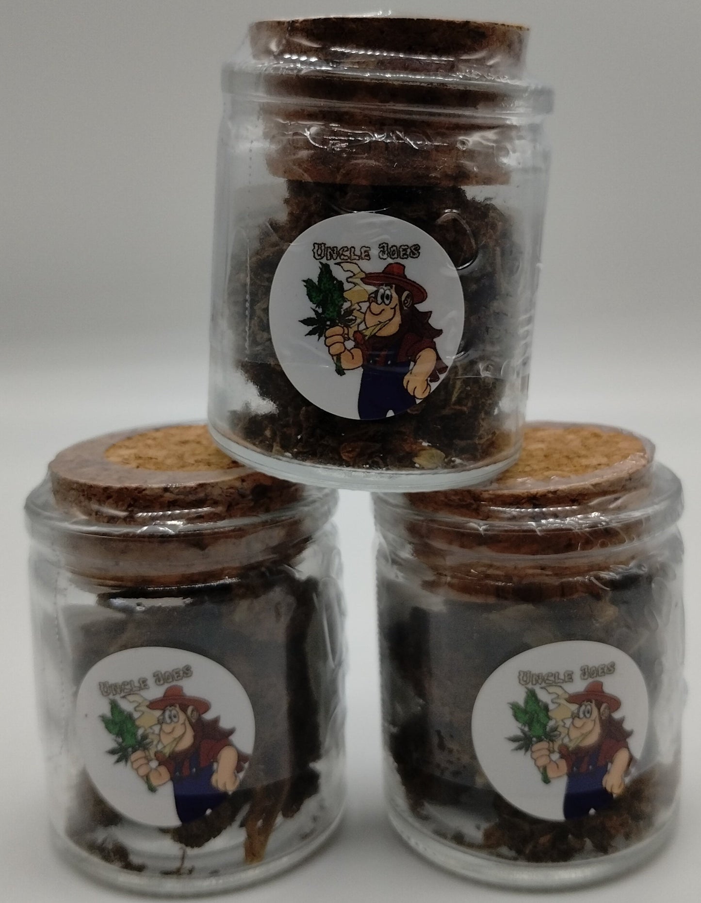 Uncle Joe's hemp cbd flower 1 gram jars