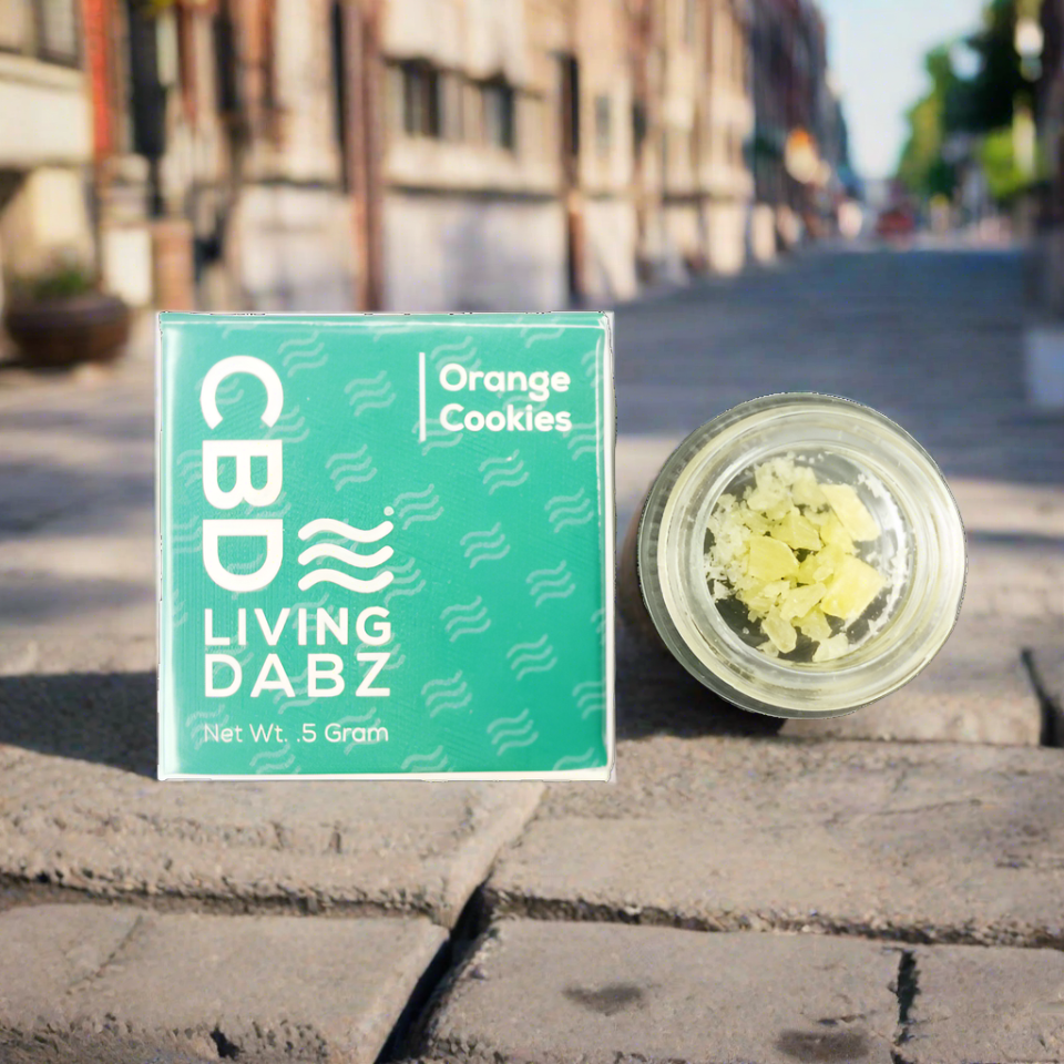 CBD LIVING DABZ | Orange Cookies