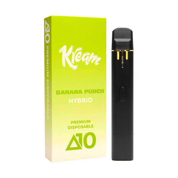 Kream Delta 10 Disposable vape sativa Indica hybrid