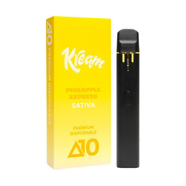 Kream Delta 10 Disposable vape sativa Indica hybrid