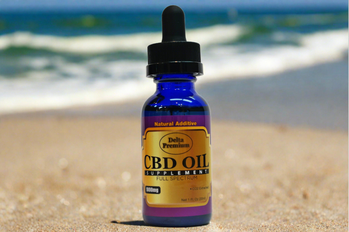Delta Premium CBD 1000mg Tincture Oil with highest quality cannabinoids and NO THC. Tincture Oil is great for a variety of uses.