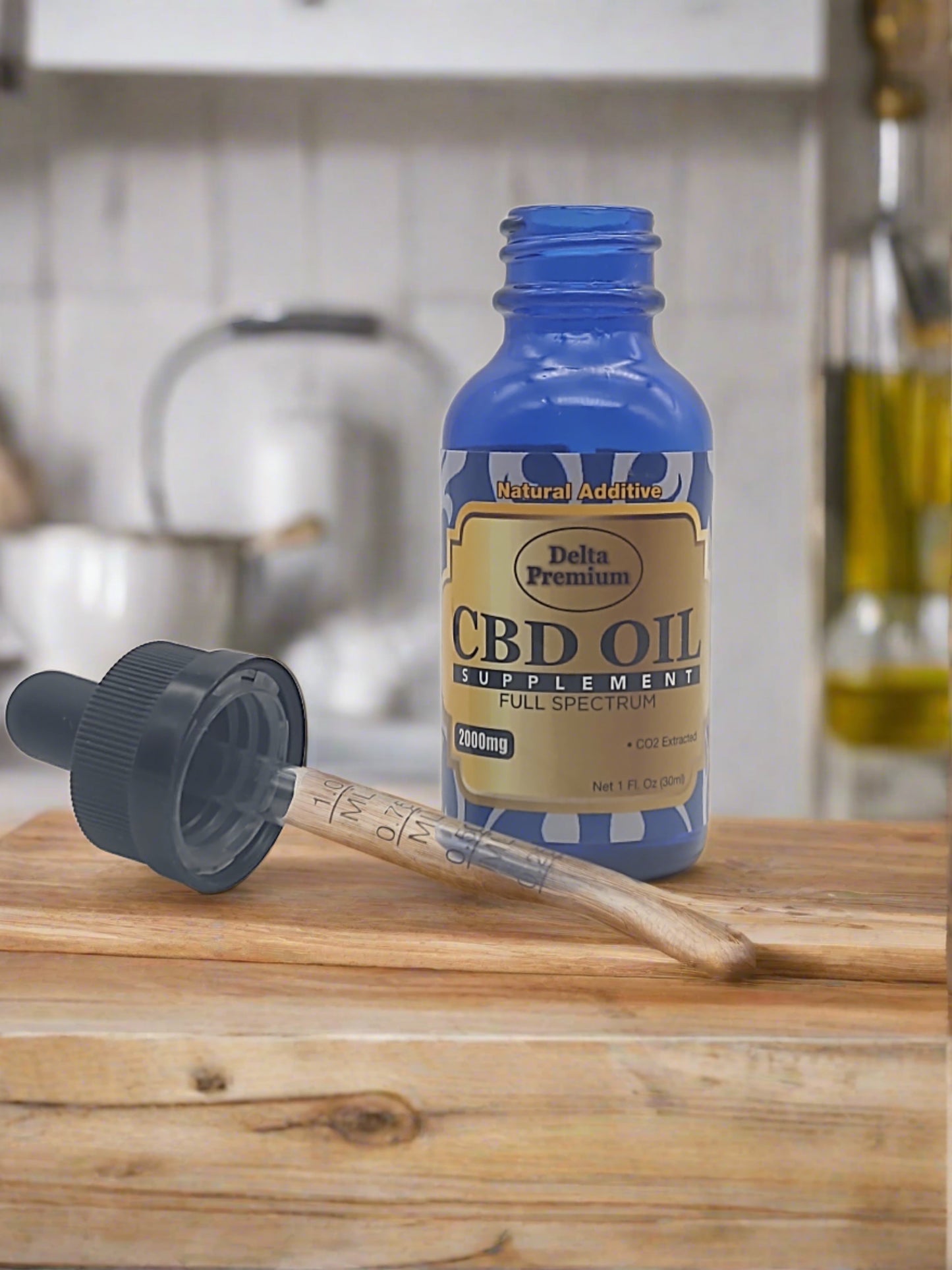 CBD Oil Tincture Oil 2000mg Broad spectrum CBD 30ml bottle