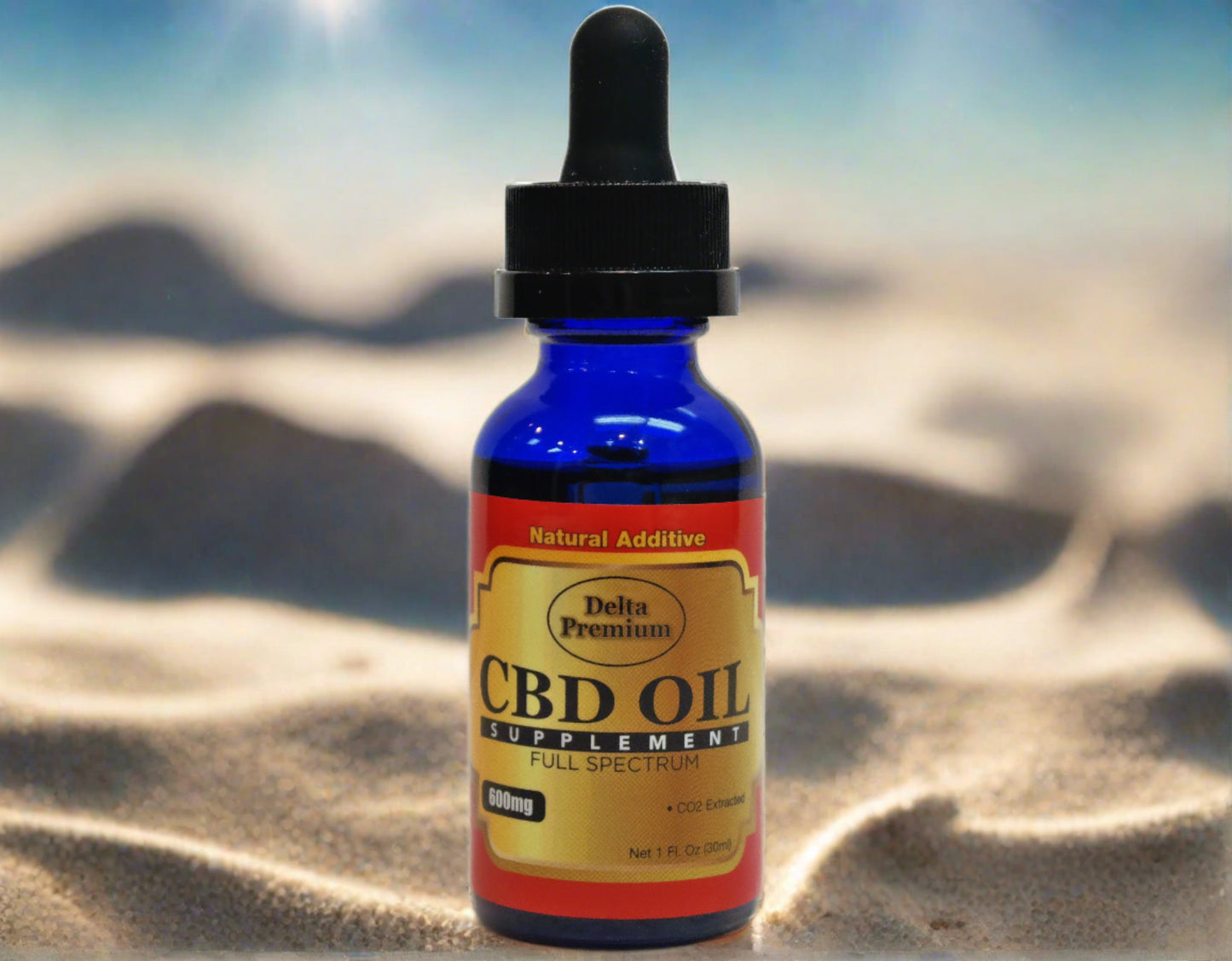 Delta Premium CBD 600mg Tincture Oil with highest quality cannabinoids and NO THC. Tincture Oil is great for a variety of uses.