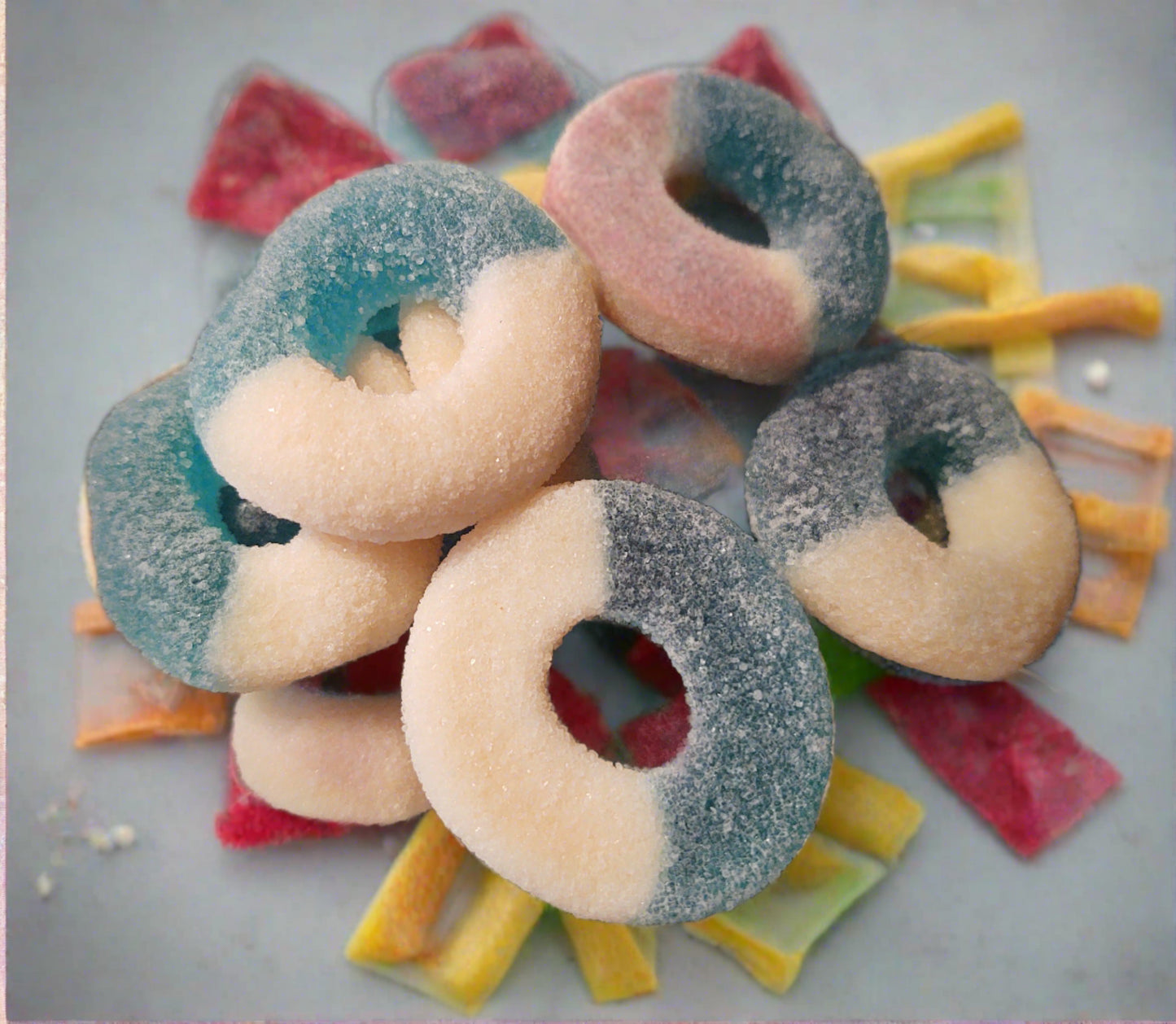 CBD Blue Raz gummies