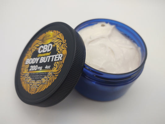 CBD body butter cream