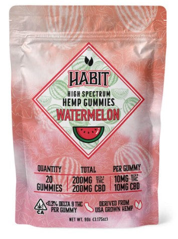 Botanical extract gummies Full blend Max Strength watermelon