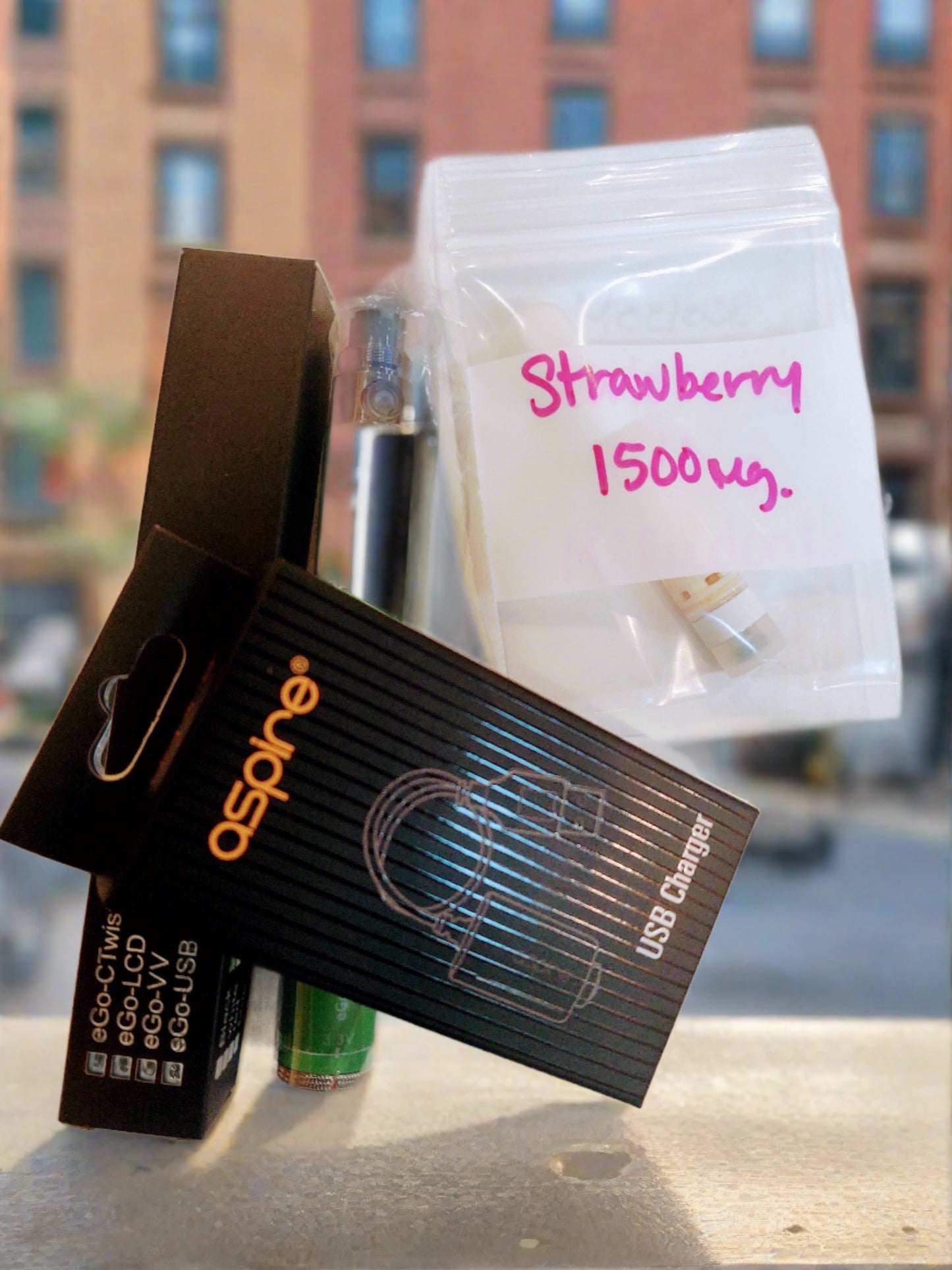 CBD vapeabal pen cartridge kit 1500mg
