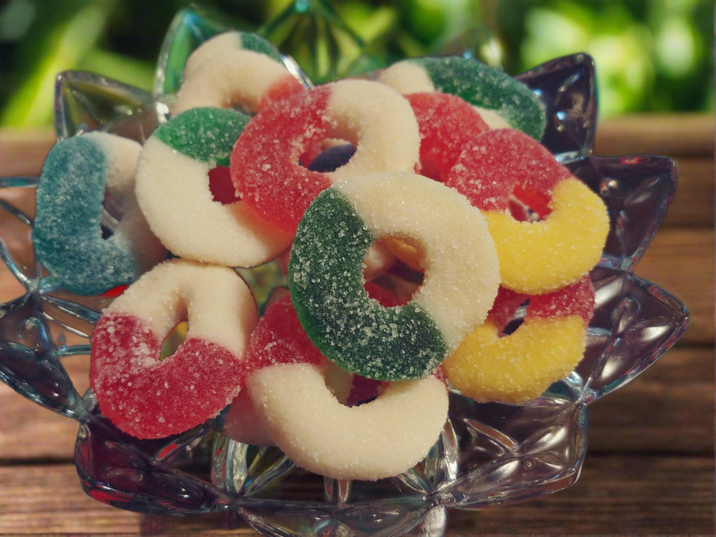 CBD mixed flavored gummy rings 50mg