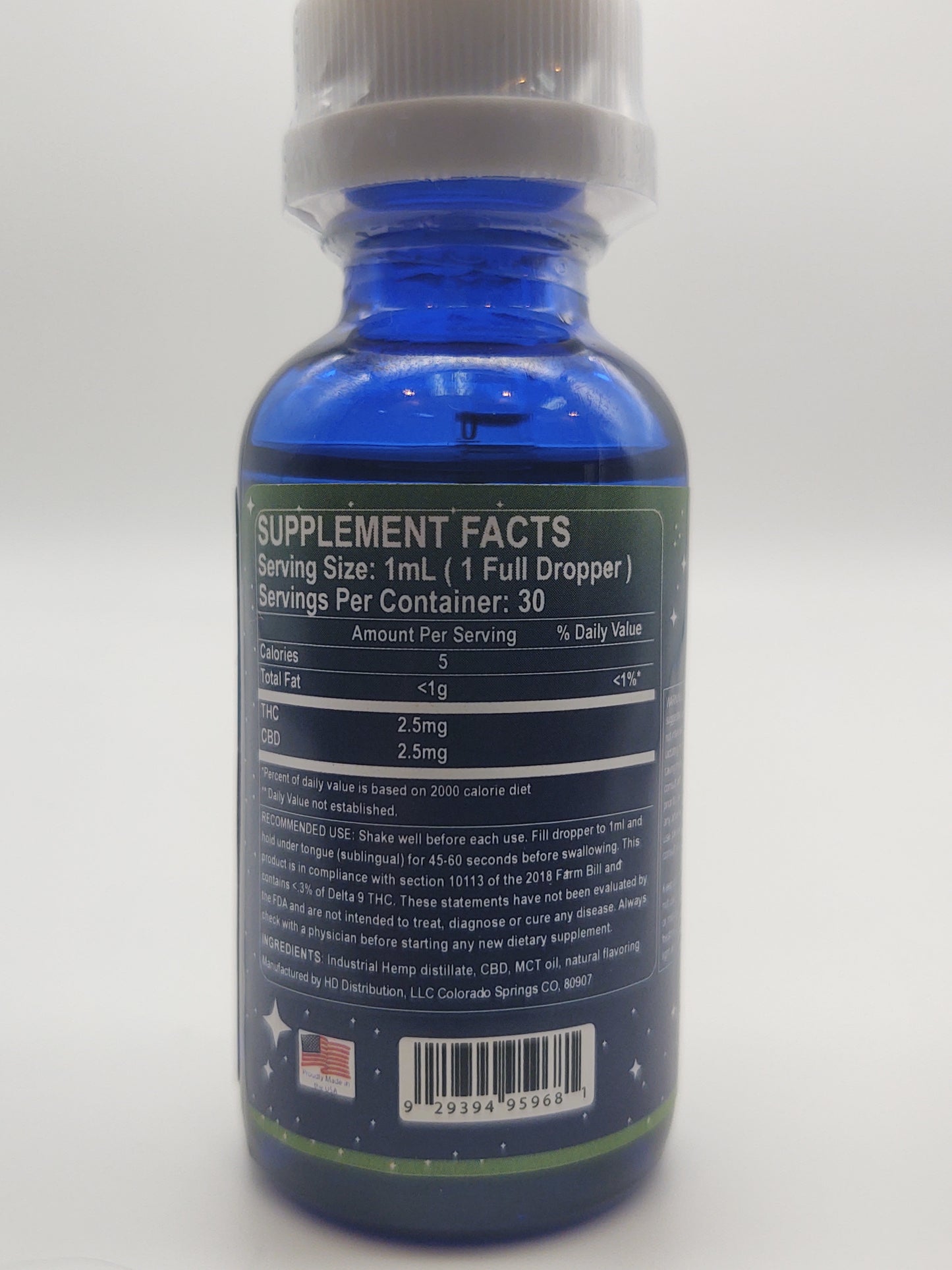 CBN THC Extra Strength Sleep Formula 75mg Delta Premium CBD
