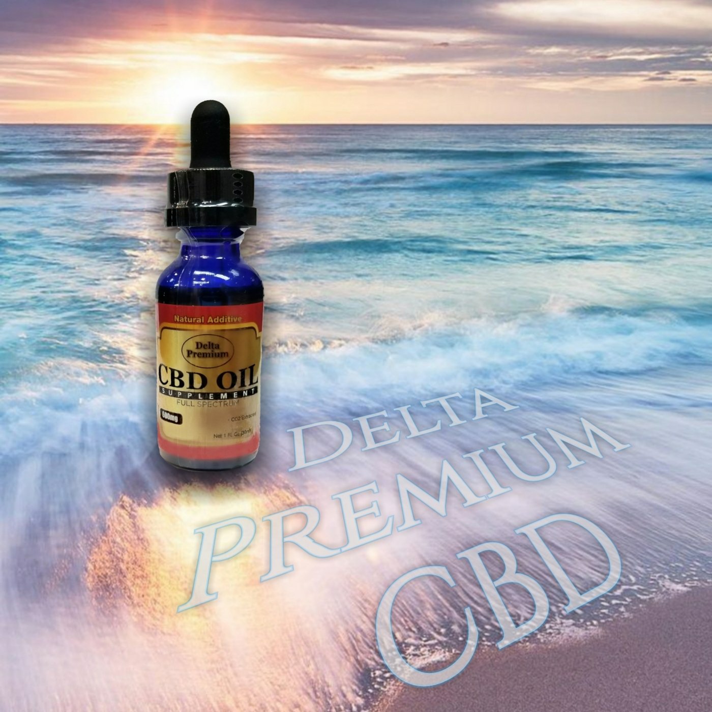CBD Oil Tincture Oil 600mg Broad Spectrum CBD 30ml bottle