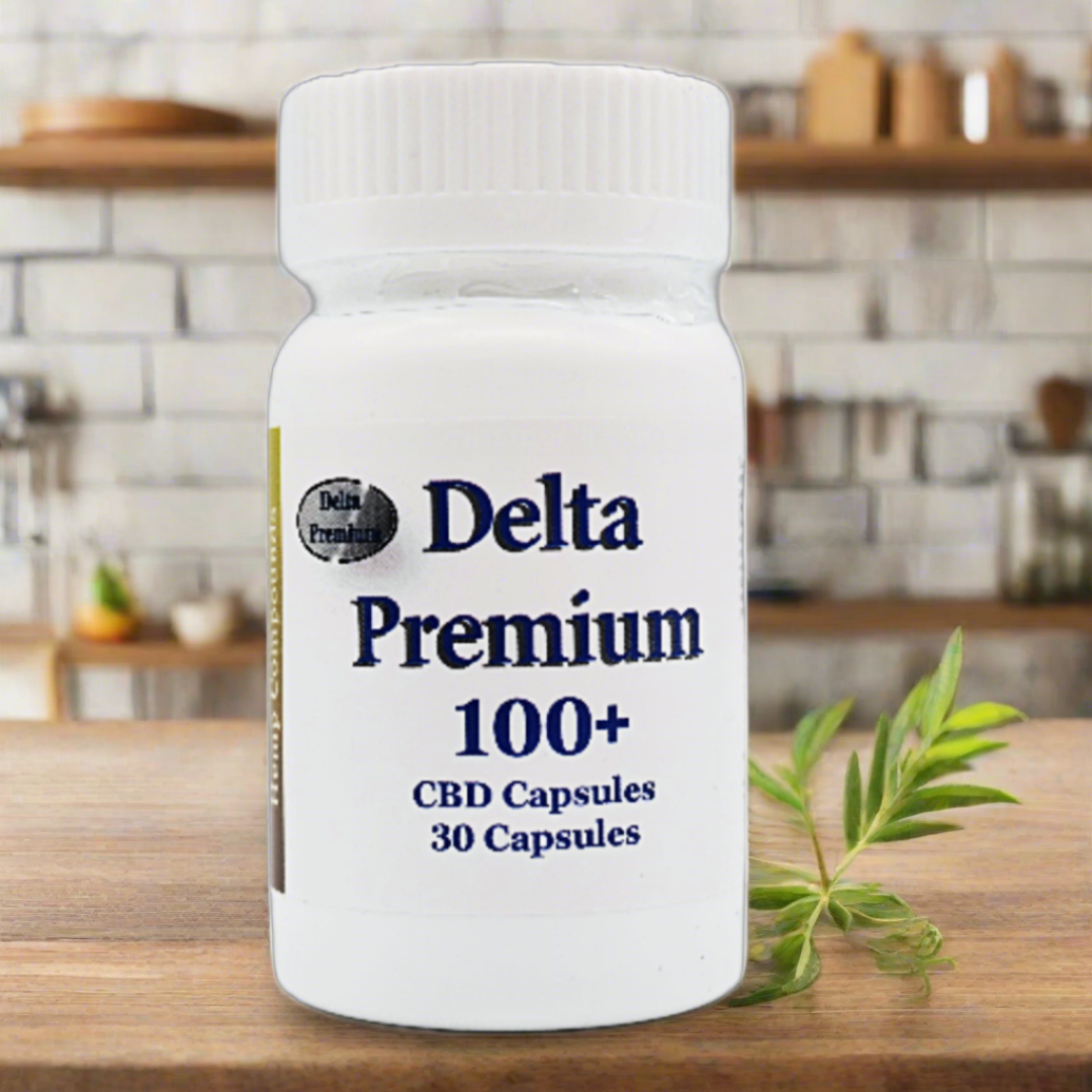 Delta Premium CBD 100mg CBD Capsules