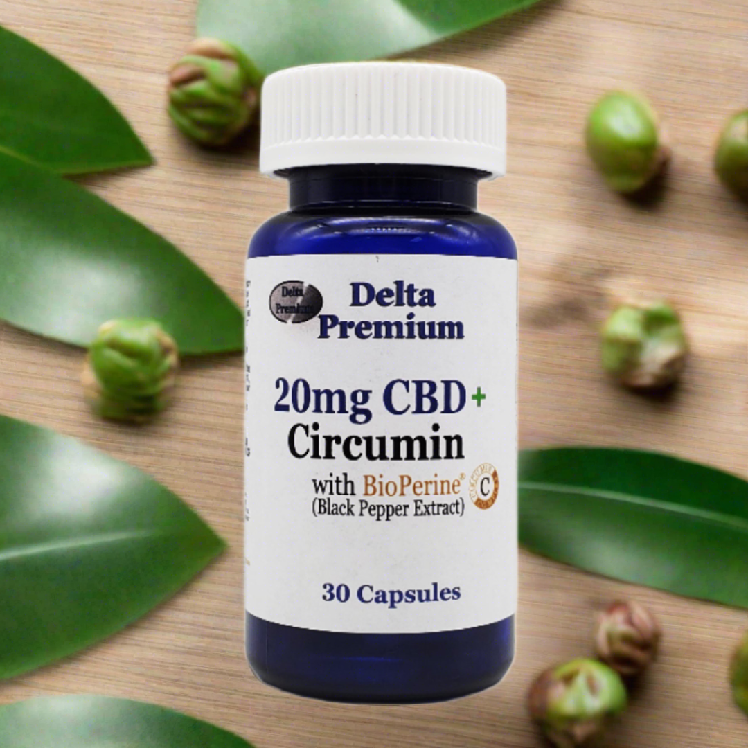 CBD 20mg Circumin with BioPerine