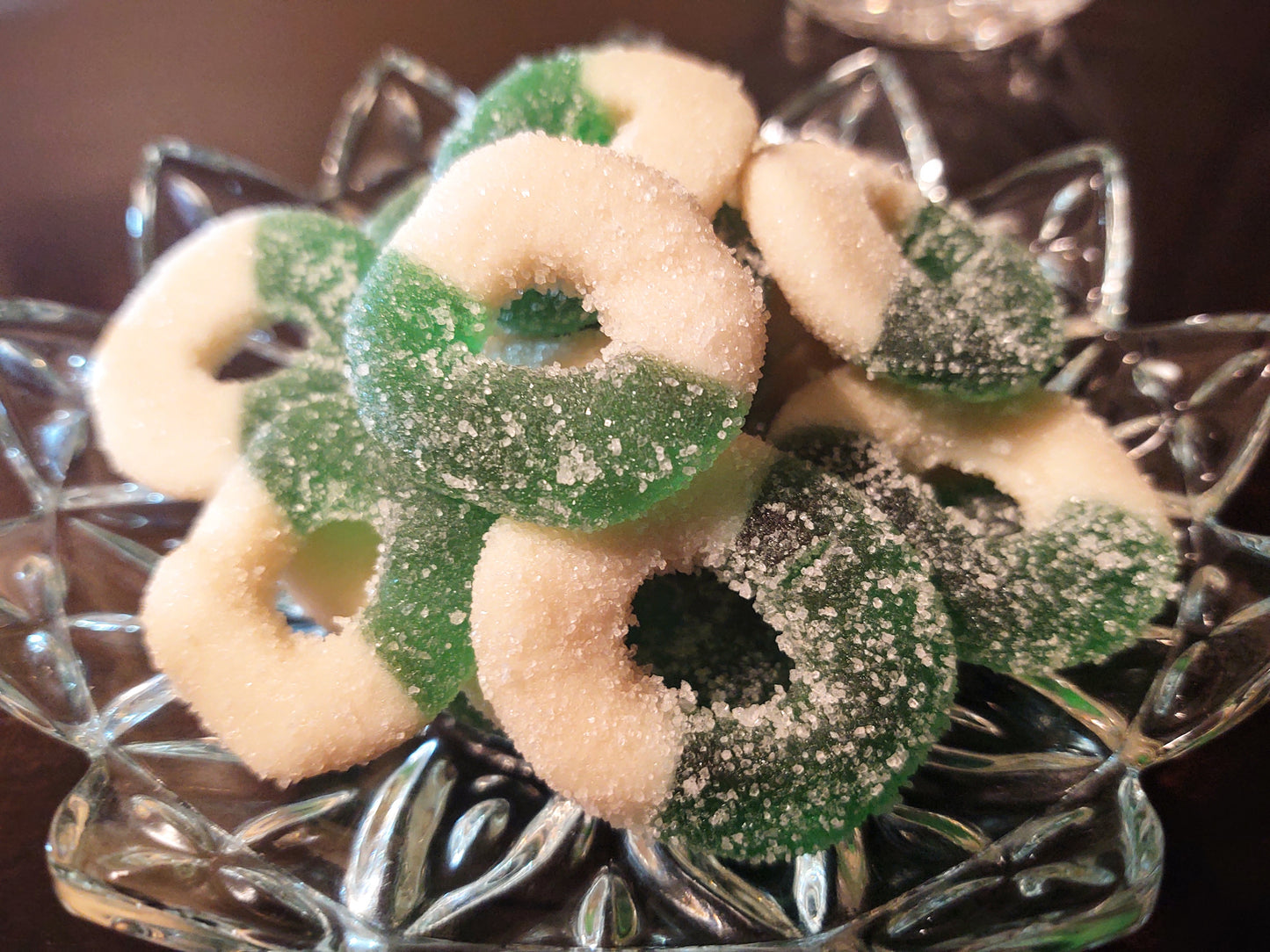 Sour Apple CBD Gummy Rings - 1000mg Delta Premium CBD, 20 Count