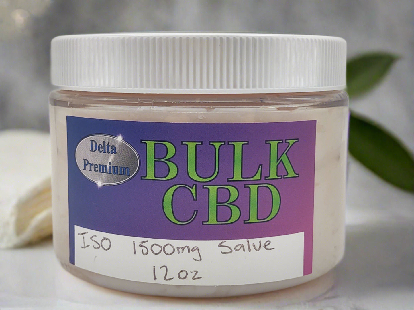 CBD Isolate topical salve 1500mg