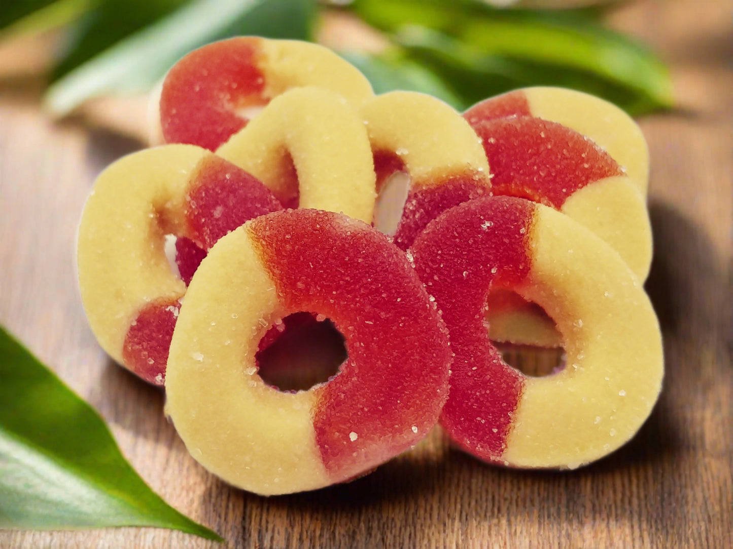 CBD Peach ring gummies 50mg