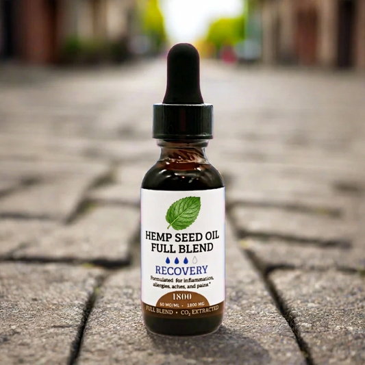 Pure Hemp seed Full Blend Oil (Recovery) 1800 mg 30ml bottle