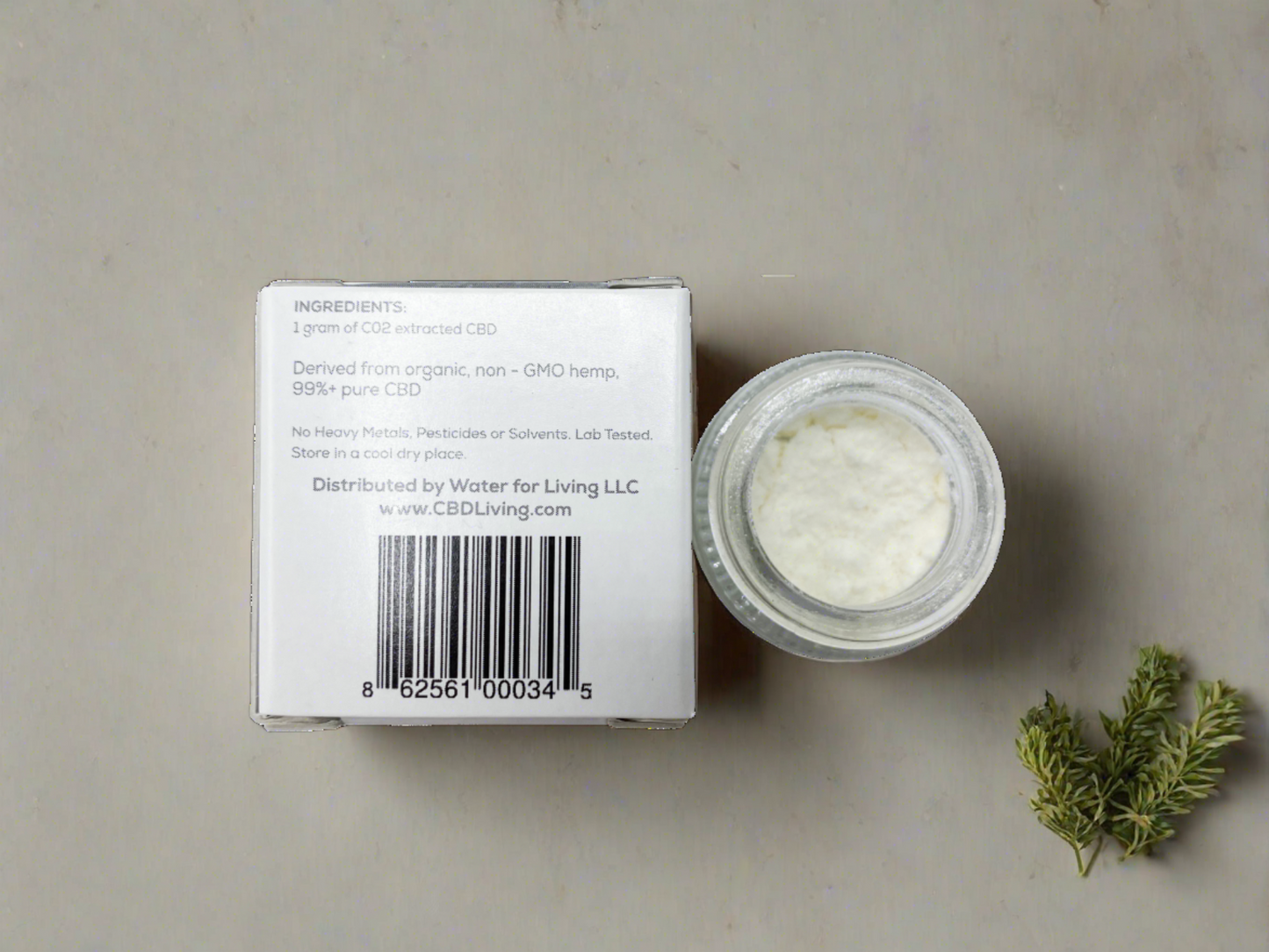 Botanicals extract raw dabs