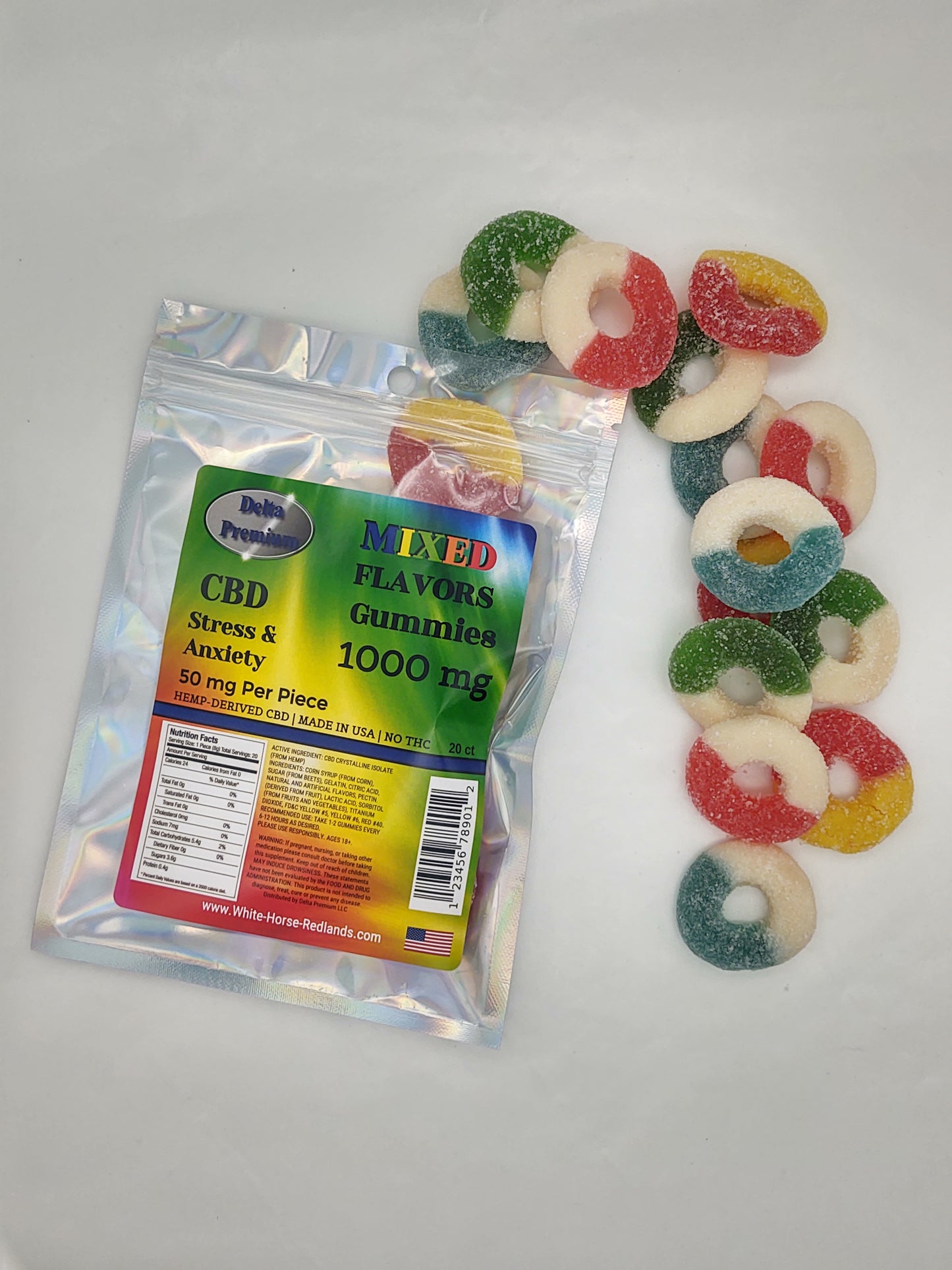Easter bundle #2 CBD gummies 1000mg Tincture oil Topical Roll-on 500mg