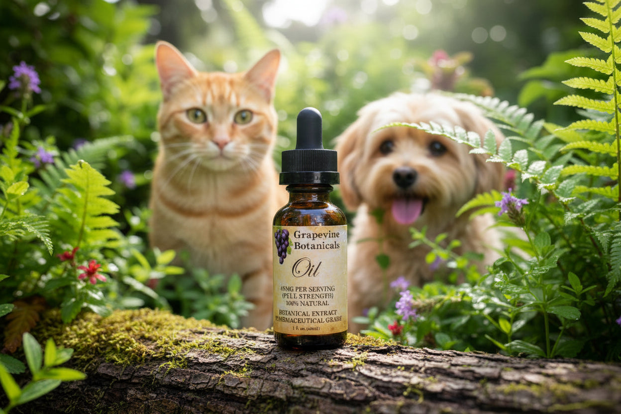 Premium All natural Botanical Oil extracts for pets