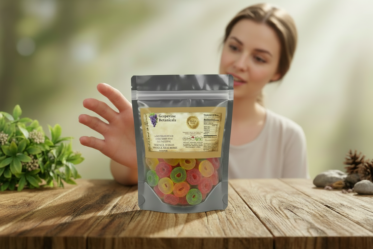 Grapevine Botanicals health and wellness supplement Gummies