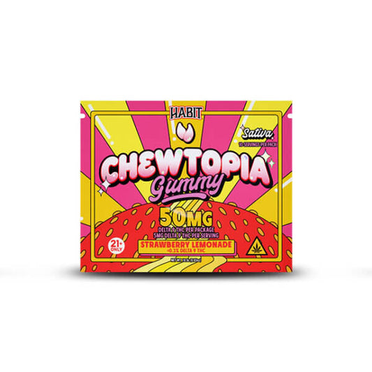 CHEWTOPIA Gummies – Strawberry Lemonade Calm relax sleep