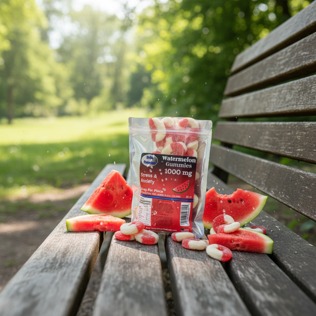 Pure Botanical extract Isolate Gummies for Daily Wellness Watermelon