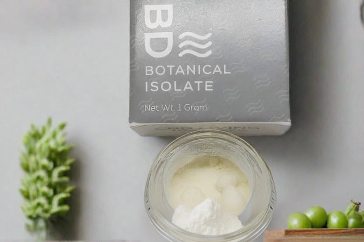 Raw botanical isolate powder