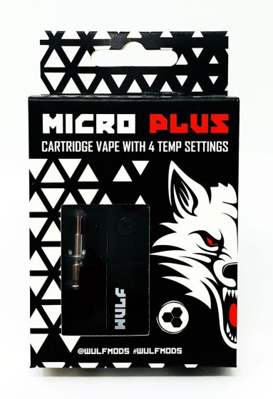 Wulf Micro Cartridge Mini Vape with 4 temp settings
