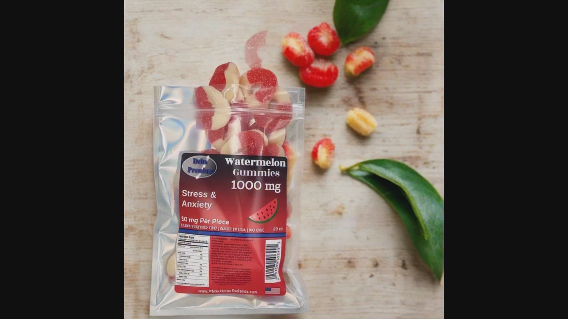 Watermelon CBD gummies