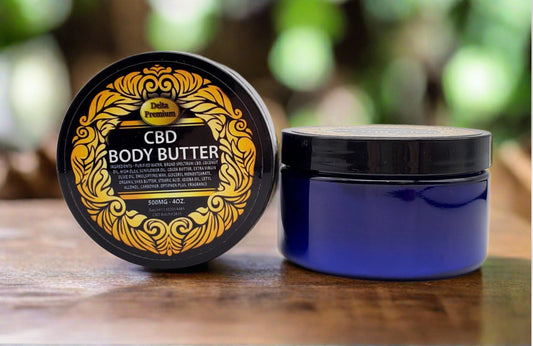 CBD body butter pain relief cream 500mg