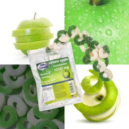 CBD Green apple gummy rings 50mg