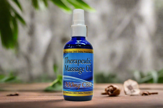CBD therapeutic message oil topical 300mg
