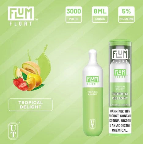 FLUM FLOAT Disposable 3000 puffs E-cig vape $15.99
