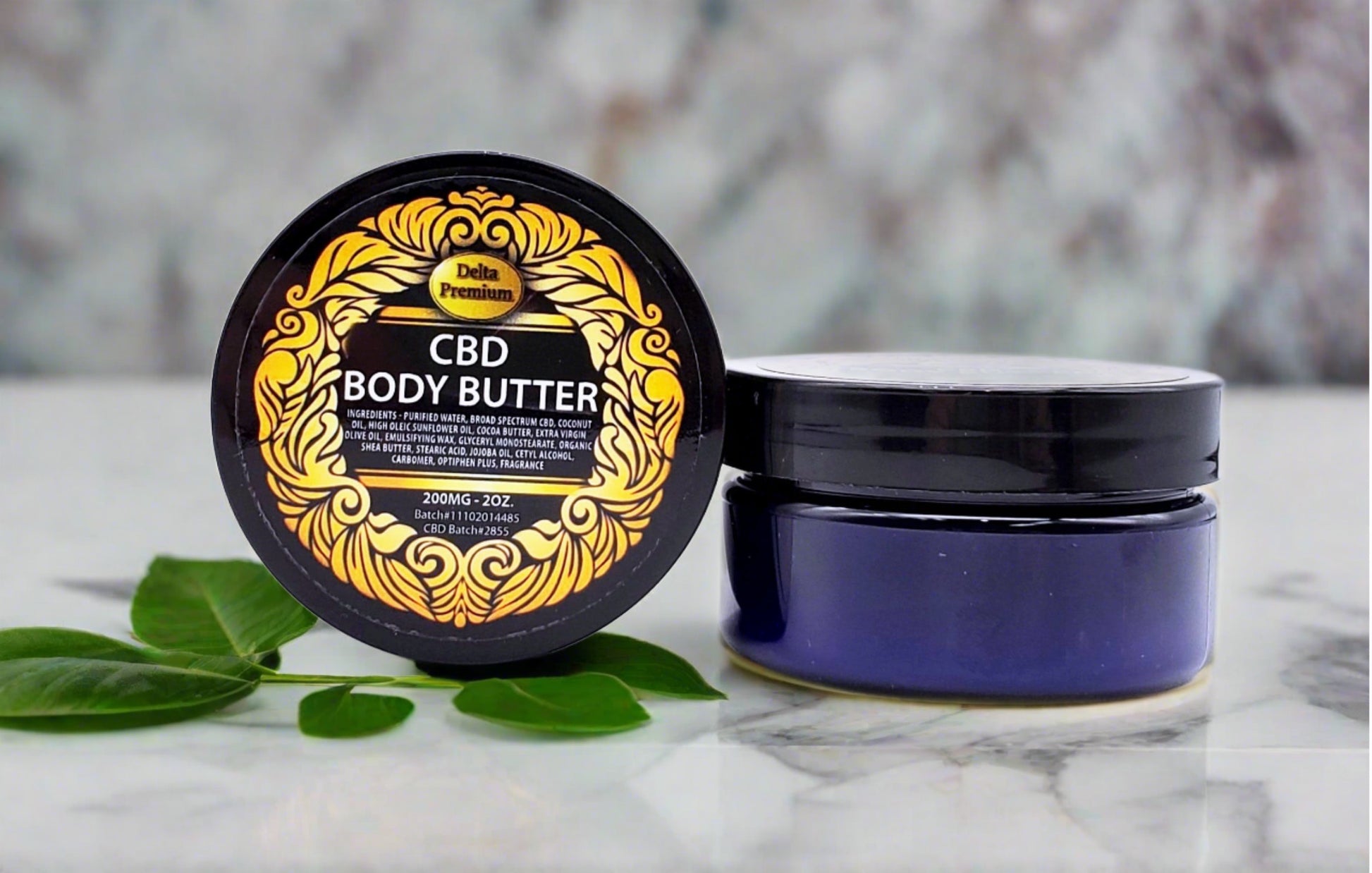 Pure Botanical extract Body Butter Topical lotion for pain relief