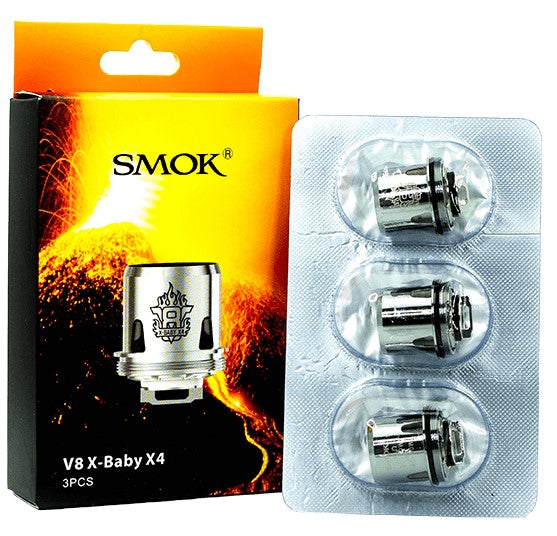 SMOK TFV8 X-Baby X4 Coils (3-Pack)